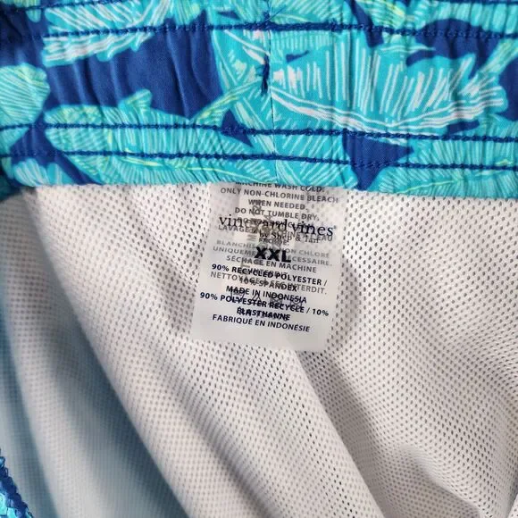 Vineyard Vines Chappy Swim Trunks Men´s XXL Multicolor Elastic Waist